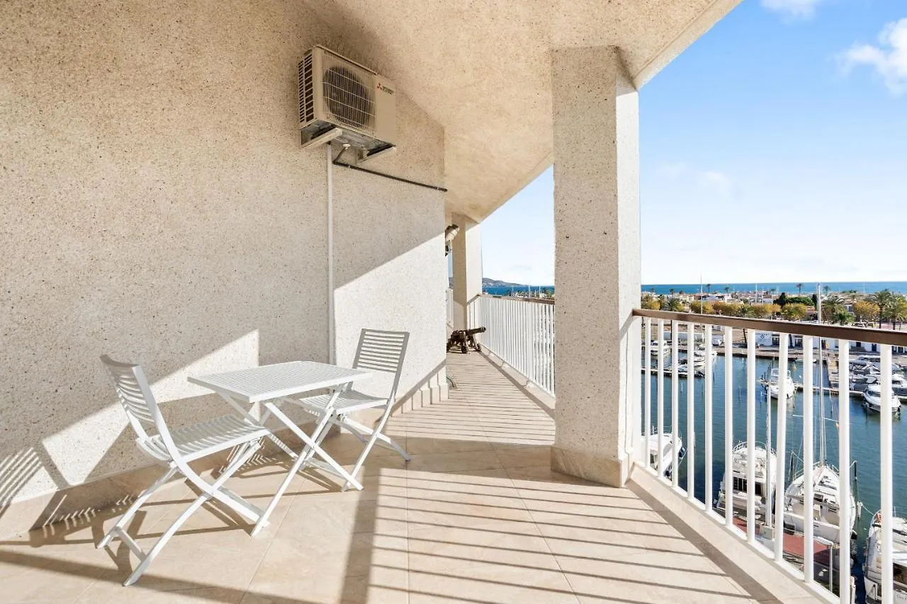 Апартаменты Welcs Apartamento 106 Emp Con Piscina Privada Эмпуриабрава